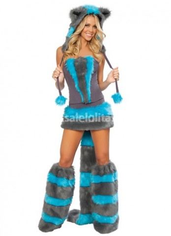 knee length dresses for ladies Rose Gold Leopard Girls Animal Costume  Costume Zoo