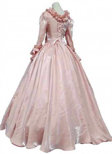 Pink Renaissance Queen Marie Antoinette Rococo Dress 18th Century Princess Theater Costume