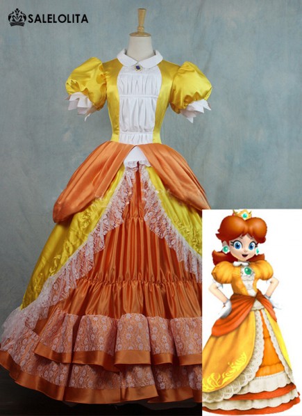 super mario princess peach cosplay dress Princess Peach Toadstool (Super Mario Brothers Series) by TR Rose