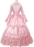 Champagne Victorian Southern Belle Fairytale Dress Carnival Holiday Girl Theater Clothing