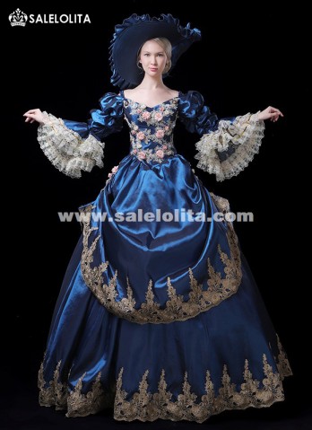 blue steampunk wedding dress Steampunk Wedding Dress