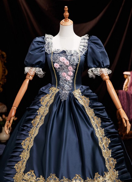 halloween prom dress Vintage Black Halloween Masquerade Ball Gown Women Southern Belle Formal Prom Dress