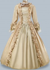 Champagne Blue Coffee Jacquard Victorian Dress Women Historical Dresses Champagne Blue Coffee Jacquard Victorian Dress Women Historical Dresses