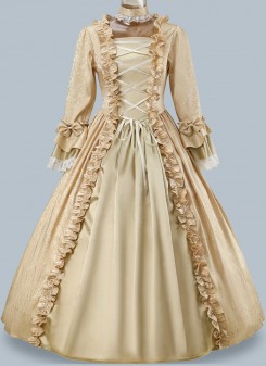 Champagne Blue Coffee Jacquard Victorian Dress Women Historical Dresses Champagne Blue Coffee Jacquard Victorian Dress Women Historical Dresses
