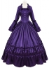 Champagne Victorian Southern Belle Fairytale Dress Carnival Holiday Girl Theater Clothing