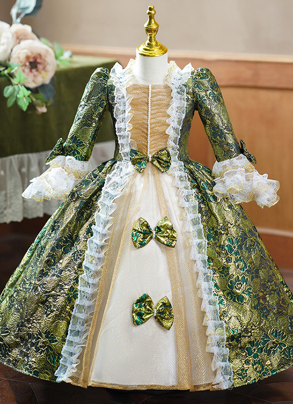 Victorian Era Masquerade Dresses For Girls Custom Made Children Historical  Marie Antoinette Dresses Kids Girls Masquerade Dress