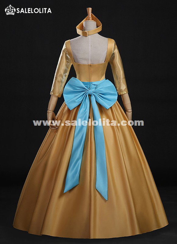 anastasia movie blue dress Blue Anastasia Dress Cosplay Costume  Hoprom