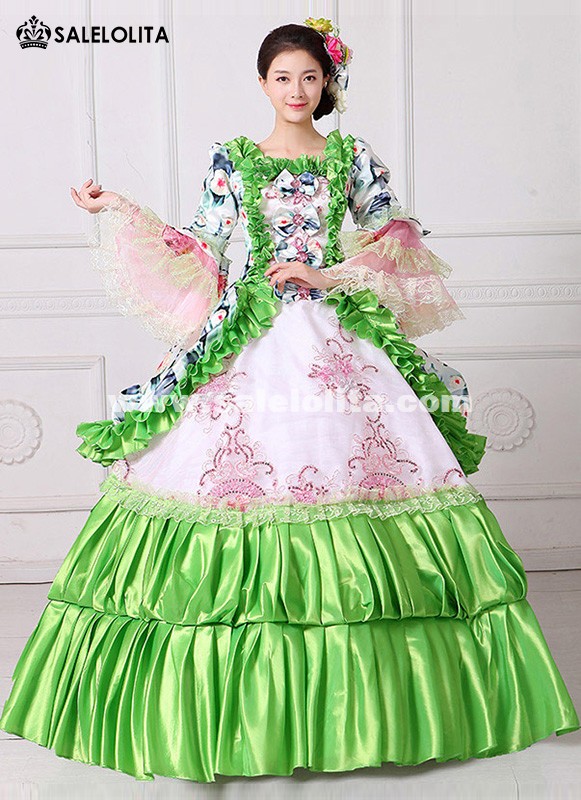 green flower quince dress Dreamyannie UK Modern Ball Gown Strapless Sleeveless Lace Appliques 3D  Flower Beaded Sage Green Tulle Quinceanera Dress For Sweet 16 main image 0