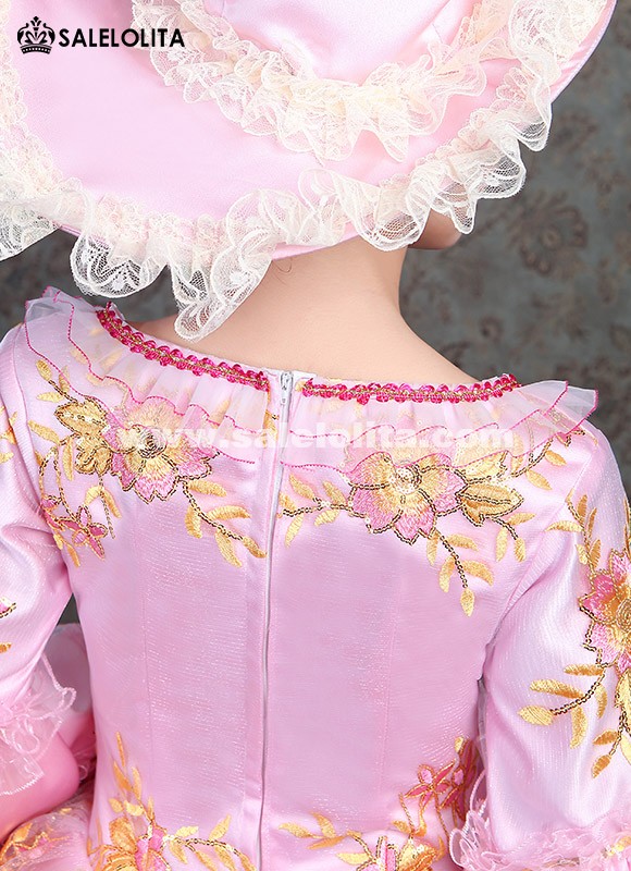Victorian Belle Princess Pink Dress Alice in Wonderland Dress Women Christmas Costume Victorian Belle Princess Pink Dress Alice in Wonderland Dress Women Christmas Costume