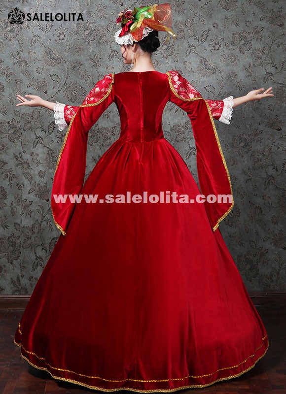 fitted lace wedding dress Gothic Belle Plus Size Fantasy Gown Custom – Romantic Threads