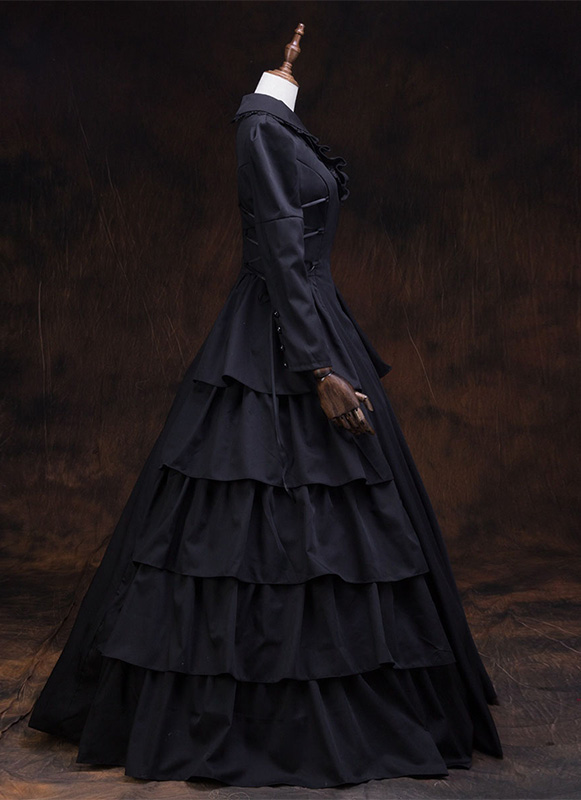 black steampunk dress Steampunk inspired dress