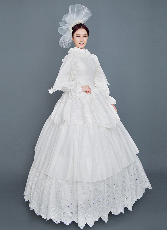 open lace back dress Unique Red Vintage Wedding Dress, Made to Measure Wedding Dress, Princ –  formalgowns main image 0